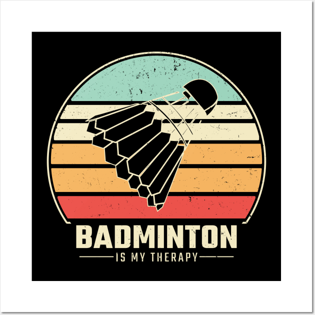 badminton Wall Art by Circle Project